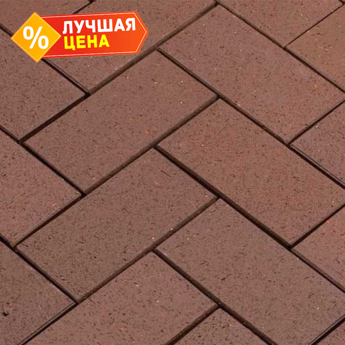 Клинкерная брусчатка Penter Baltic Klinker Pavers Braun, 200x100x45 мм